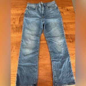 Madewell Slim Demi Boot Cut Jeans